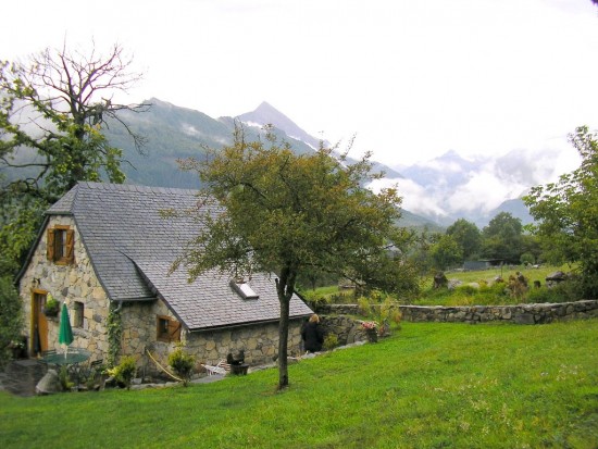 Een schattige gîte rural midden in de Pyreneeën.