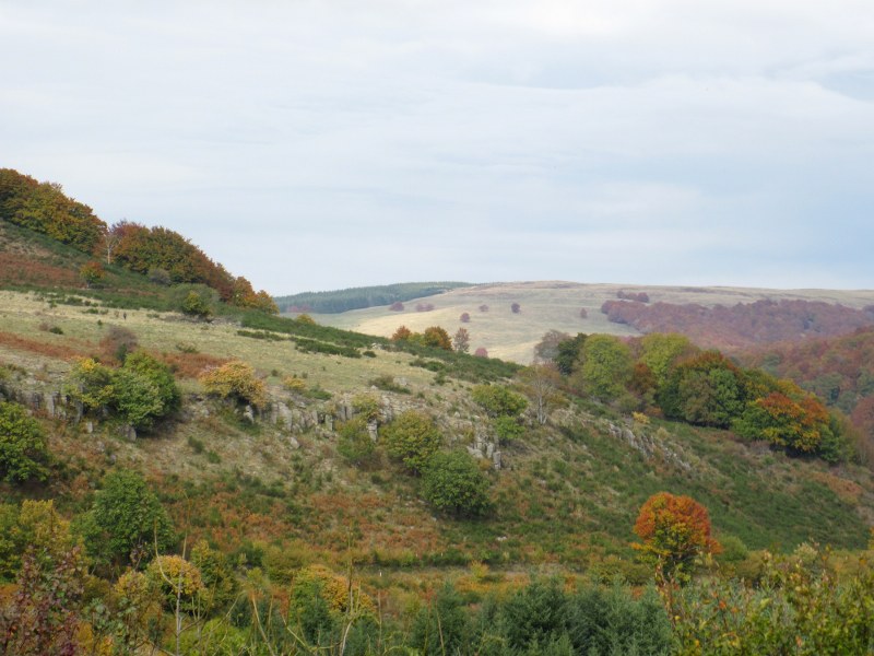 Renske Cramers foto van een landschap in de Aveyron (Frankrijk).