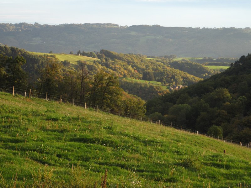 Renske Cramers foto van een landschap in de Aveyron (Frankrijk).