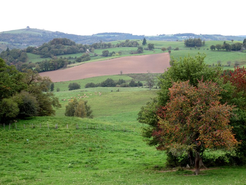 Renske Cramers foto van een landschap in de Aveyron (Frankrijk).