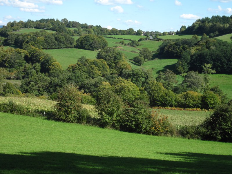 Renske Cramers foto van een landschap in de Limousin (Frankrijk).