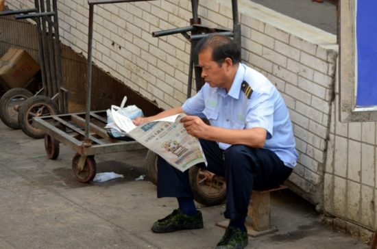 Persvrijheid? In China was de persbreidel door de Communistische Partij in 2015 sterker dan ooit tevoren. Vooral economisch nieuws werd streng gecensureerd.