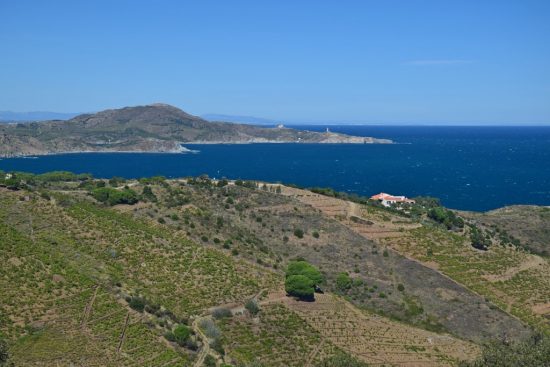 Foto van de Côte Vermeille in de Pyrénées-Orientales, Frankrijk.