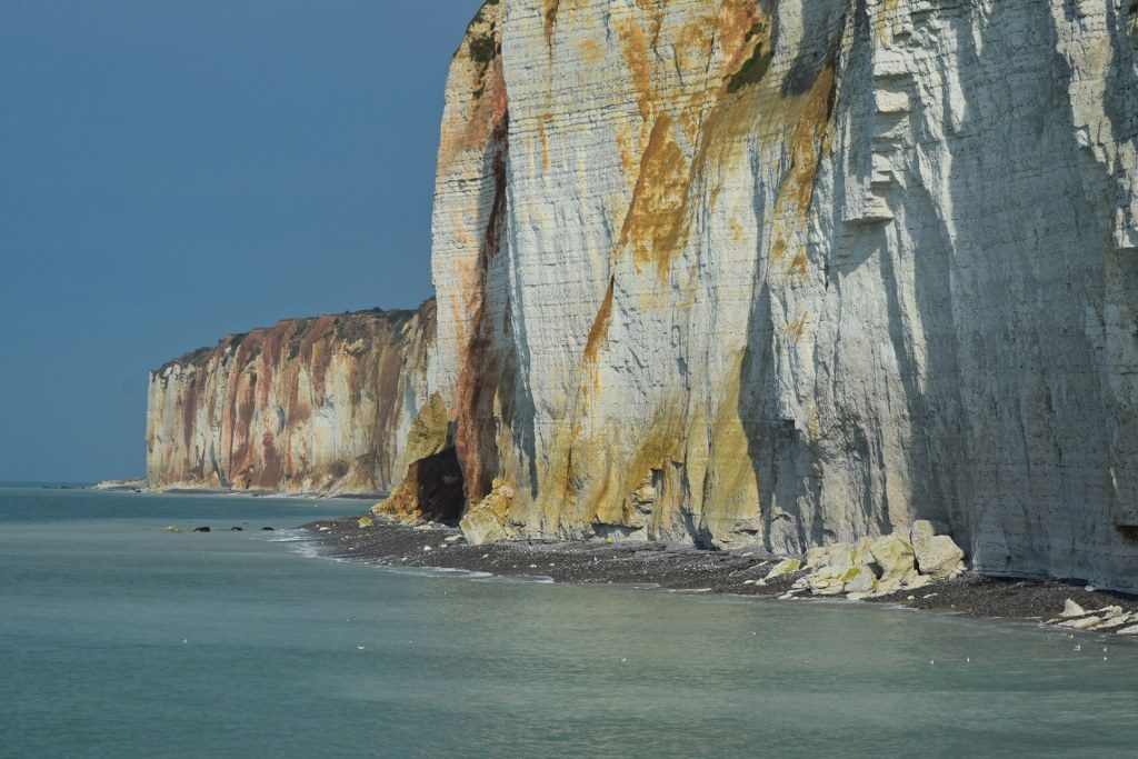 Renske Cramer Creatief foto van krijtrotsen in de Normandie (Frankrijk)