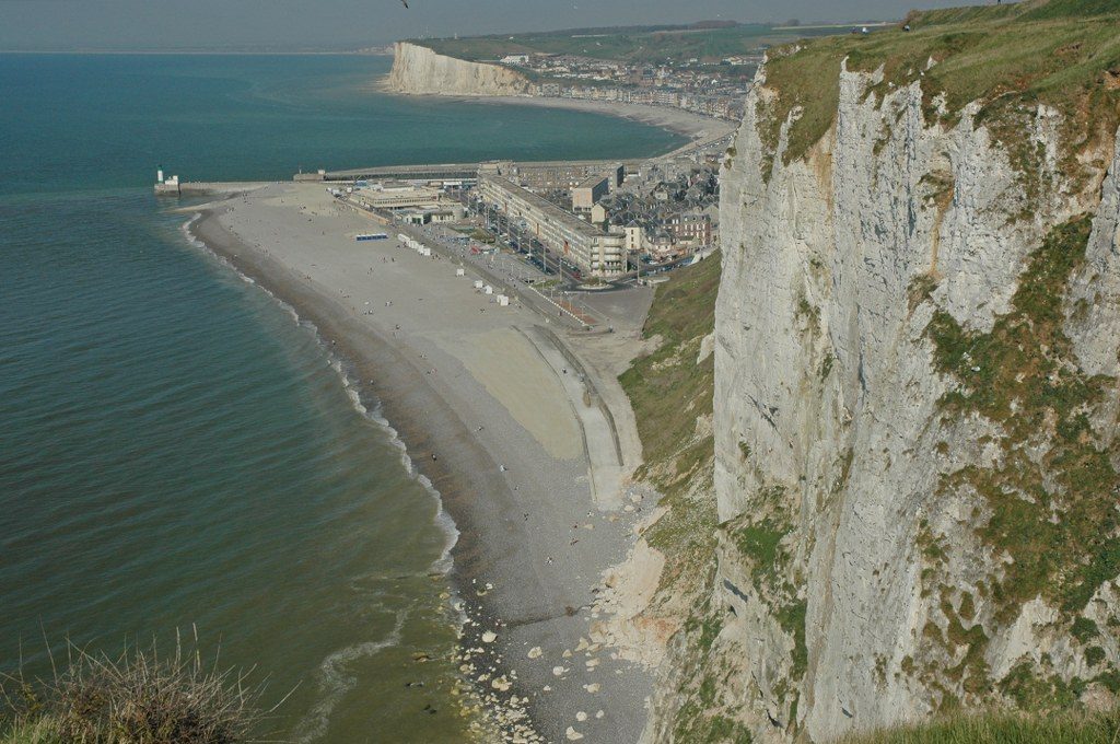 Renske Cramer Creatief foto van de kust van de Normandie (Frankrijk)