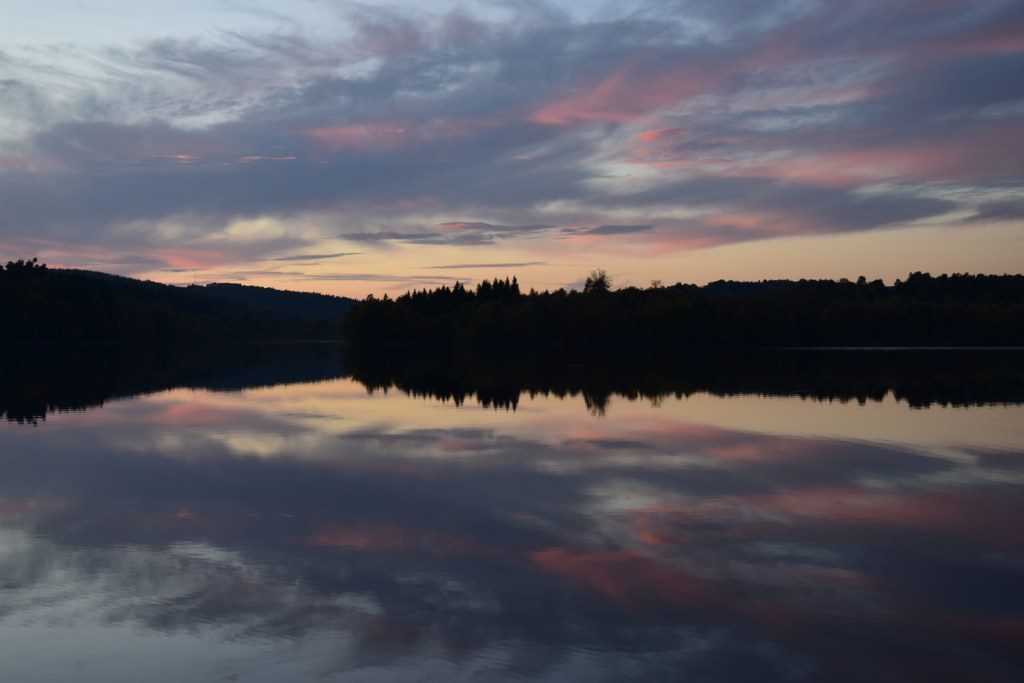 Renske Cramer Creatief foto van een zonsondergang in de Limousin (Frankrijk)