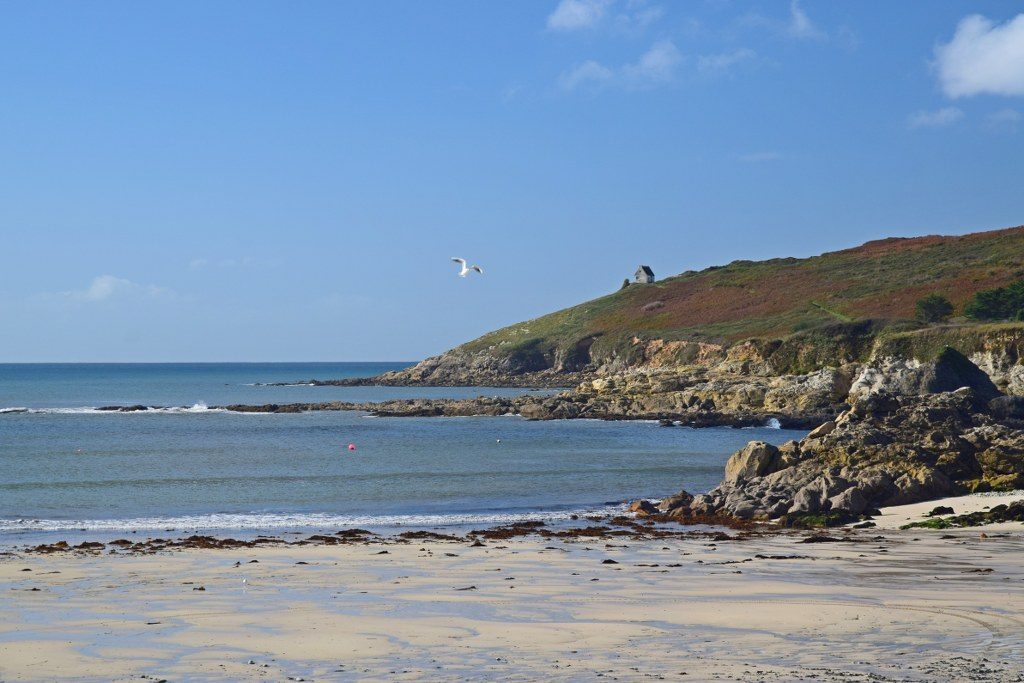 Renske Cramer Creatief foto van de rotsige kust van Bretagne (Frankrijk)