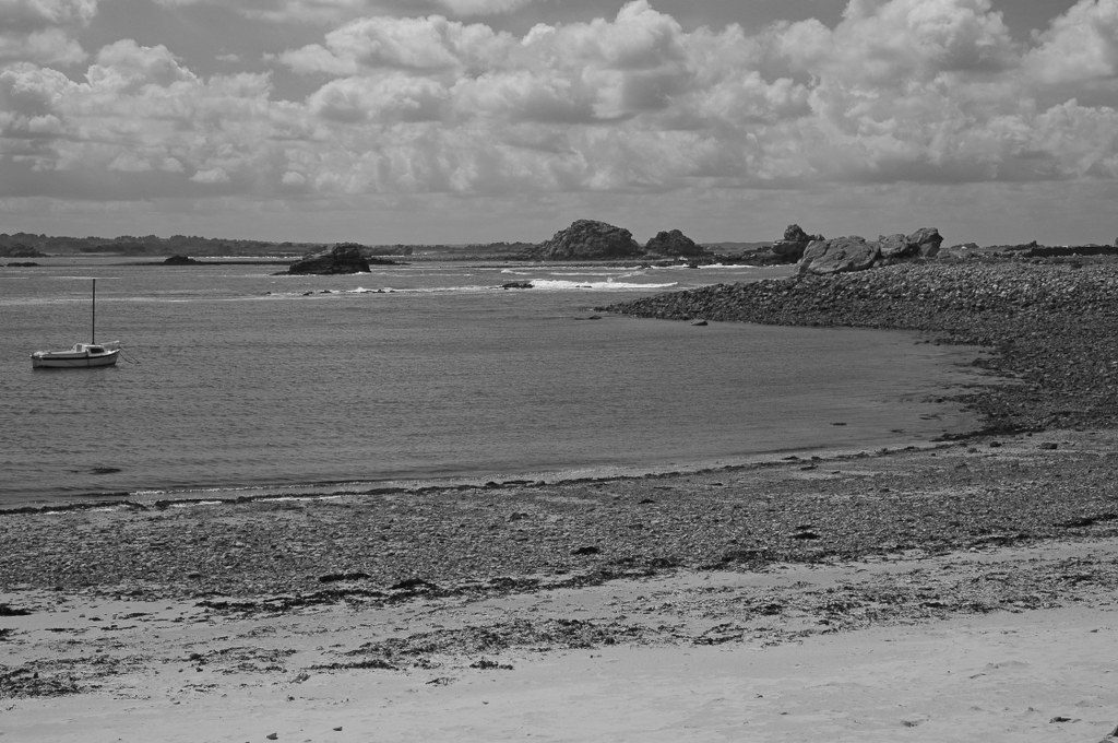 Renske Cramer Creatief foto van de rotsige kust van Bretagne (Frankrijk)