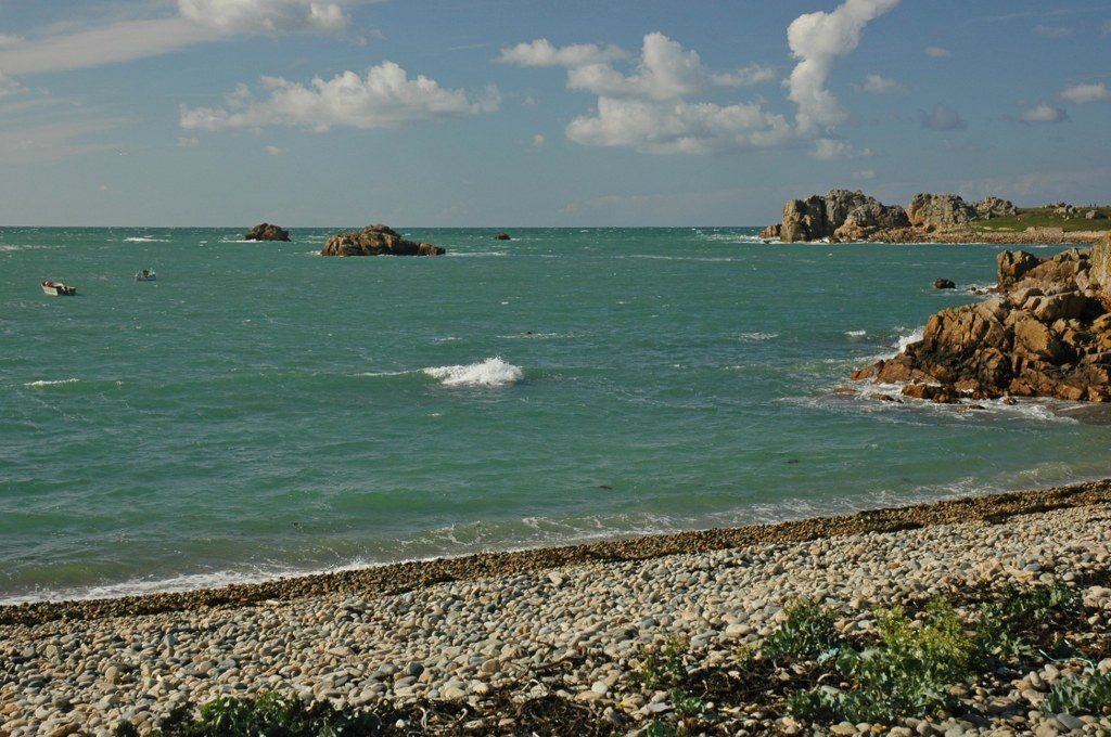 Renske Cramer Creatief foto van de rotsige kust van Bretagne (Frankrijk)