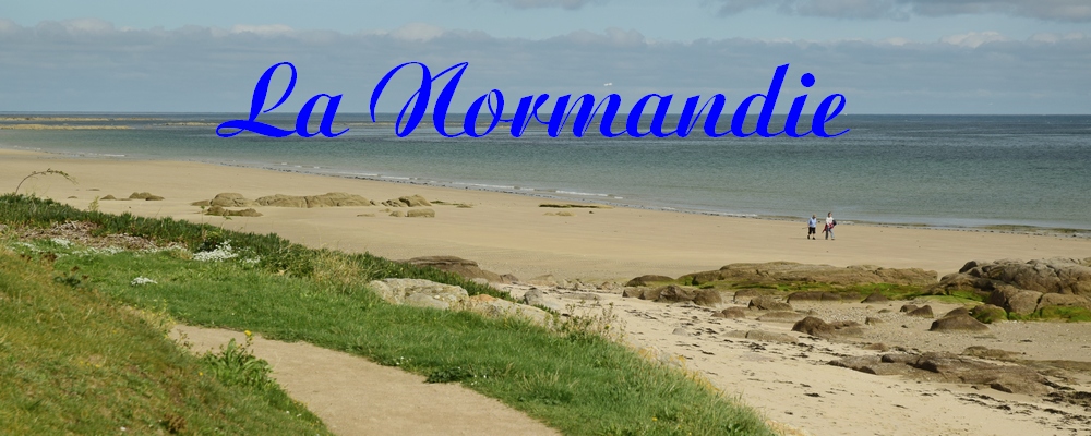 Renske Cramer Creatief reizen header foto pagina Normandie met een paadje langs het strand