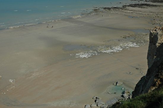 Renske Cramer Creatief foto van de falaisekust van de Haute-Normandie (Frankrijk)